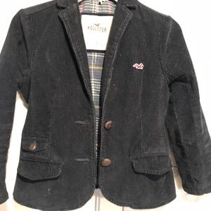 Cordaroy navy blue blazer